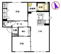 A・K heimat Ⅰの間取り画像