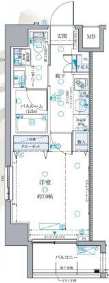 クレヴィスタ板橋西台Ⅲの間取り画像