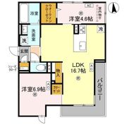 Armojour A棟の間取り画像