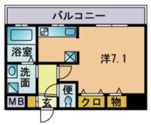 アミティ今川の間取り画像