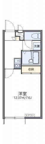 レオパレスやちよの間取り画像