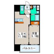 シティタワー二十人町の間取り画像