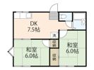 ベルゾーネ桑原の間取り画像