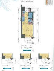 プレサンス中之島公園グラシアの間取り画像