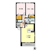 メゾン欅の間取り画像