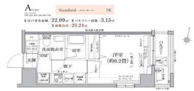 アイルプレミアム横浜ノルドの間取り画像