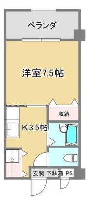 ガーデンハイツC棟の間取り画像