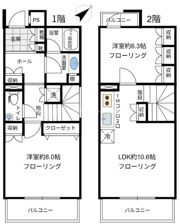 御殿山パークテラスの間取り画像