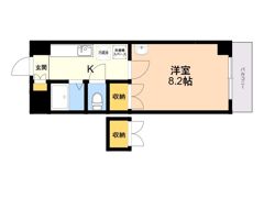 ロイヤル天神南の間取り画像