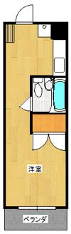 コーポ泉の間取り画像