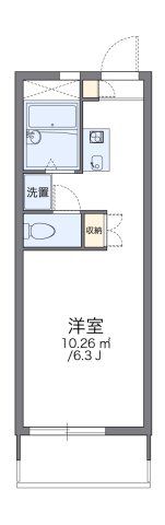 レオパレスグリーンハイツBの間取り画像