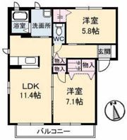 グランメール 22の間取り画像