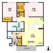 プランドール(ふじみ野)の間取り画像