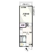 バーレルハイツの間取り画像