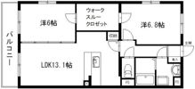アレンダール南若林の間取り画像