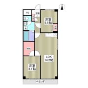 シオミプラザファーストの間取り画像