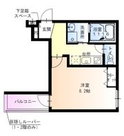 フジパレス千里丘駅東の間取り画像