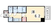 プレサンスジェネ新神戸ステーションフロントの間取り画像