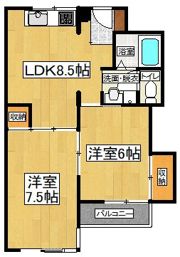 シティライフ大庭の間取り画像