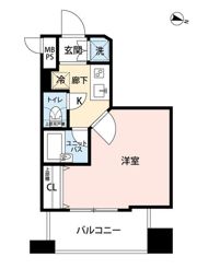 プロフ文京大塚の間取り画像