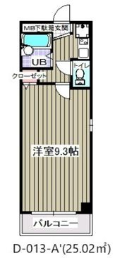 グランピーノ妙典の間取り画像