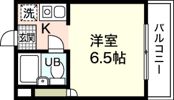 コーポ円満地の間取り画像