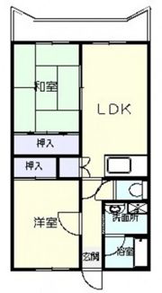 サンプレイス大島の間取り画像