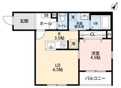 リーブルファイン新座大和田2号棟の間取り画像