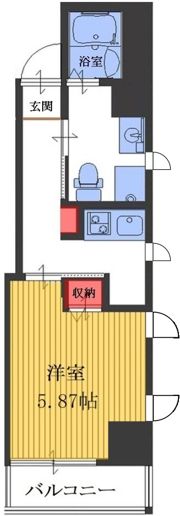 P’sスクエア常盤の間取り画像