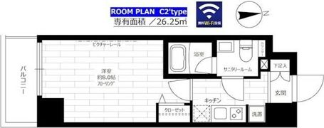 グランドコンシェルジュ池袋本町イーストの間取り画像