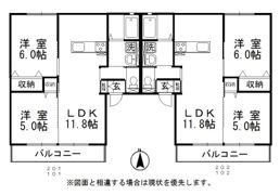 キャンベル C棟の間取り画像