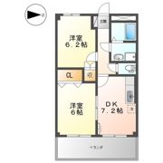 ビューオンザヒルの間取り画像