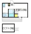 リバーサイドの間取り画像