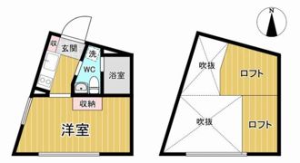 Apricot上野入谷の間取り画像