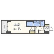 S-RESIDENCE阿波座WESTの間取り画像
