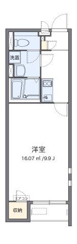 クレイノクリエイト仁川の間取り画像