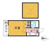 セドルハイム三鷹Cの間取り画像