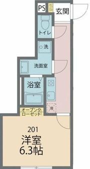 カインドネス小平の間取り画像