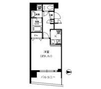 カルム小西Ⅱの間取り画像