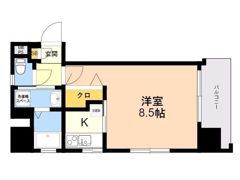 エンクレスト博多駅前2の間取り画像