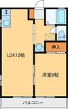 シャレシンフォニーの間取り画像