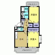 サンテメゾンの間取り画像