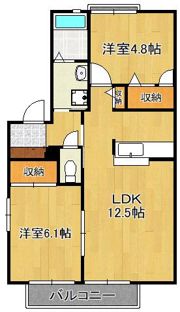 エトワールIの間取り画像