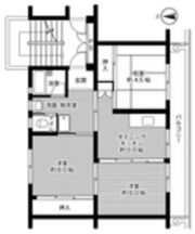 ビレッジハウス井口1号棟の間取り画像