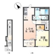 （仮）スターテラスⅡ東川口町の間取り画像