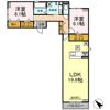 D-room下池川町の間取り画像