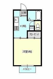 アプロード東手城Bの間取り画像