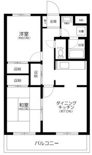 プラムガーデンの間取り画像