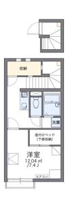 レオネクストアルホップの間取り画像