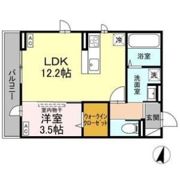 D-ROOM遠見塚Iの間取り画像